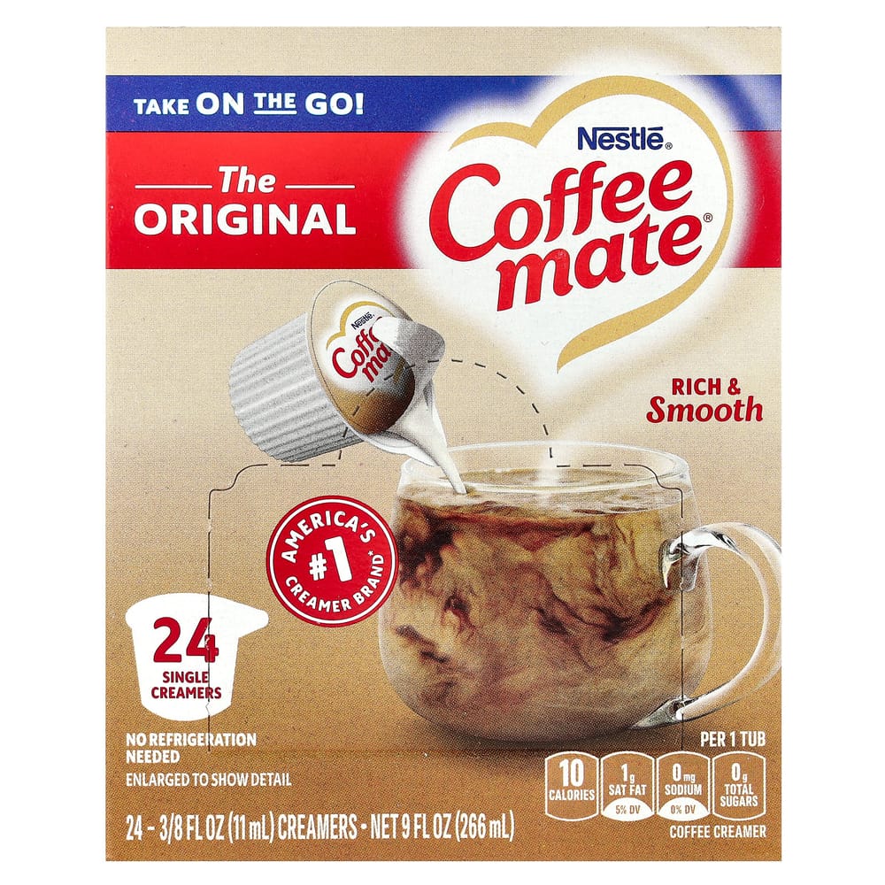 iHerb Liquid Coffee Creamer Original - 24 Count