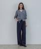 LE STUDIO Signature Autumn Two-Pleat Slacks_Navy
