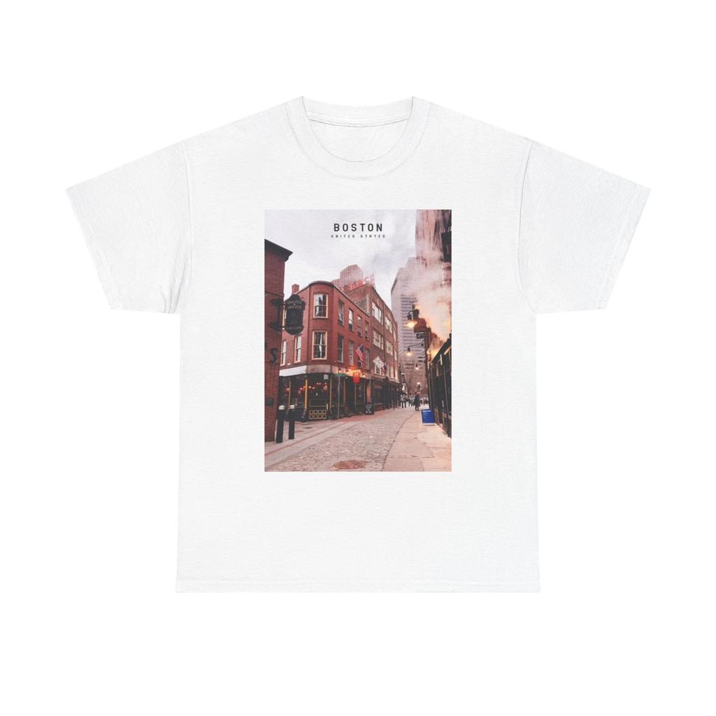 Men's and Women's T-shirts Boston Graphic