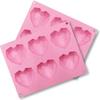 COLORBIRD Silicone Heart Resin Polymer Clay Glycerin Soap Mold Mold, Shape, Mold, Mold, (Ages 15+)