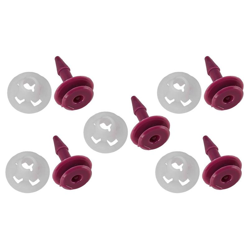20 Sets Fender Flare Moulding Clips Fasteners Nylon Fit for Holden Rodeo Pickup Isuzu D-Max Dmax 2002 2003 2004 2005 2006