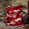 FC St. Pauli Football Print Flannel Blanket Soft Warm Sofa Bed Throw Blanket For Home Office Bedroom