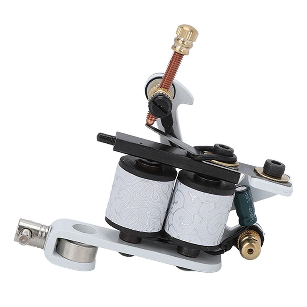 10 Wraps Tattoo Coil Machine High Accuracy Stable Liner Shader Tattoo Machine for Tattoo Artists