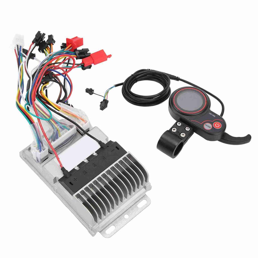 48V 60V 500W Brushless Motor Controller LH100 LCD Display Set 3 Mode Sine Wave Controller Kit for