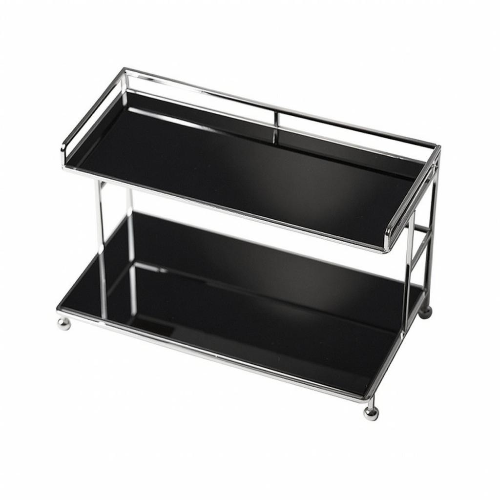 Desktop Storage Rack Multipurpose 2-Tier Countertop Organizer Non-Slip