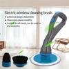 1Pc New Multi-Functional Electric Cleaning Brush Household Cleaning Artifact Hand Held Kitchen Cleaning Brush Wirelessconvenient