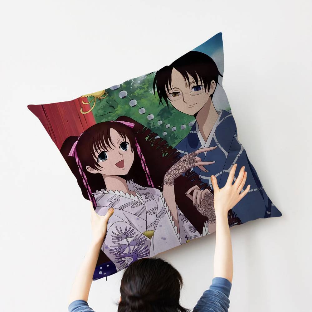 Anime xxxHolic Pillow Cover for Bedroom Room and Living Room Sofa Decorative Cushion Cover