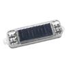 Solar Powered LED Car Warning Light Night Security Lamp Motorcycle Tail Light Weather Resistant Warning Light  for Bikes