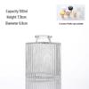 Glass Dried Flower Aromatherapy Bottle - Fireless Perfume Bottle for Bedroom and Car, Refillable.