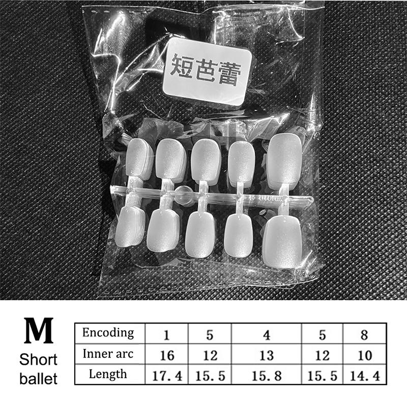 100Pcs Press On Nail Tips Full Cover Ultra-Thin False Nails Patches Gel Nails Extension System Clear Fake Nails Art Accessories
