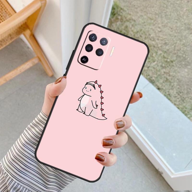 

Cute Dinosaurs Case For Oppo A18 A78 A98 A38 A58 A60 A80 A40 A96 A76 A16 A94 A74 A54 A15 A17 A57 A77 A5 Pro OPPO A57 5G