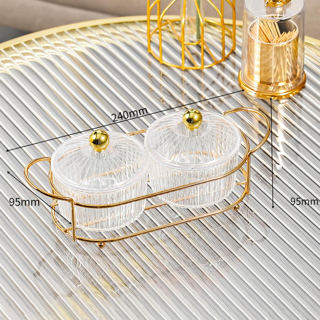 Fruit Plate Serving Dishes 6 Removable Serving Bowl Appetizer Condiment Server for Dessert Snacks Chips Kitchen Relish Tray