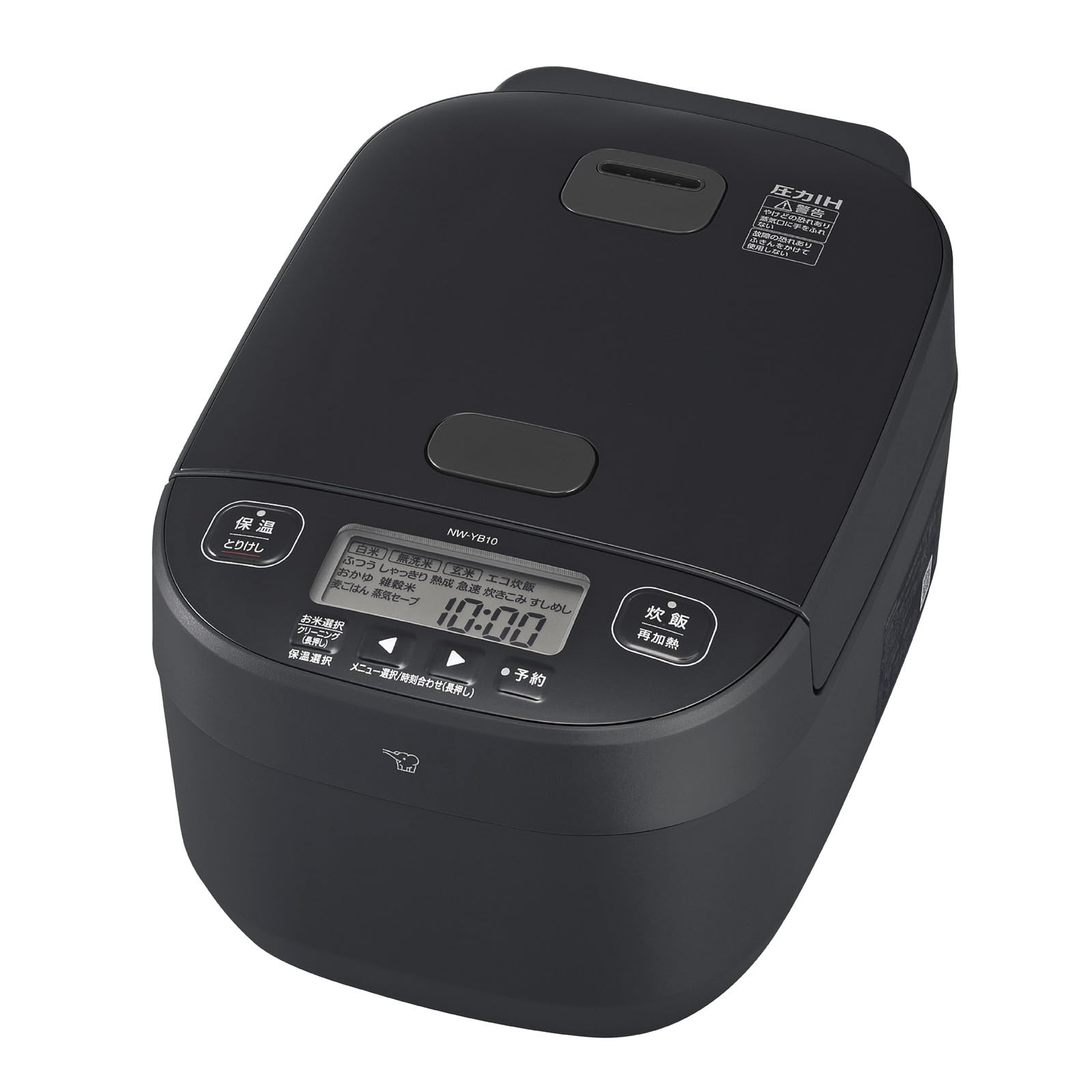 

Zojirushi Mahobin Rice Extreme Large Pressure IH Made in 2 Care Slate Black Cooker, 5.5 Cups, Cooking, Heat, Type, Japan, Points, NW-YB10AM-BZ