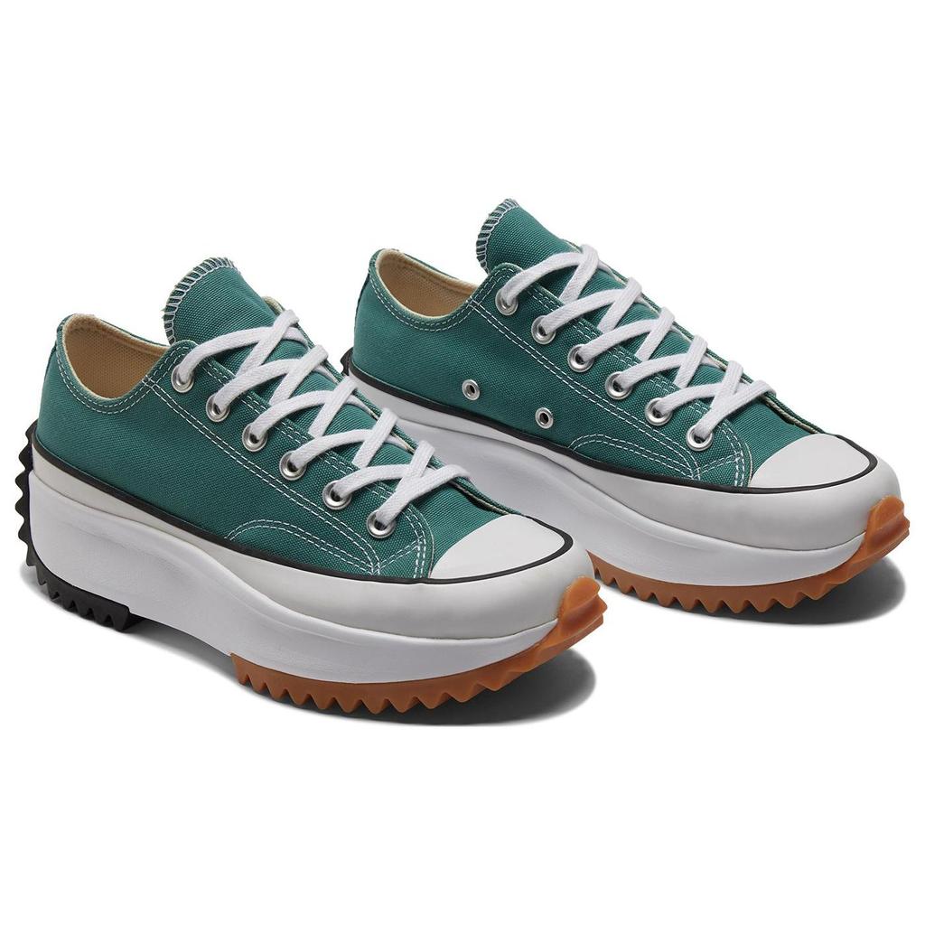 Converse Run Star Hike Trendy Pohodlné Všestranné Protiskluzové Odolné proti opotřebení Zvyšující výšku Balanční Nízké Plátěné Boty Unisex Tenisky A03063C