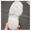 Chaussures de papa en maille respirante pour enfants coréens printemps et été pour garçons et filles, chaussures de sport résistantes à l'usure à semelle souple unie