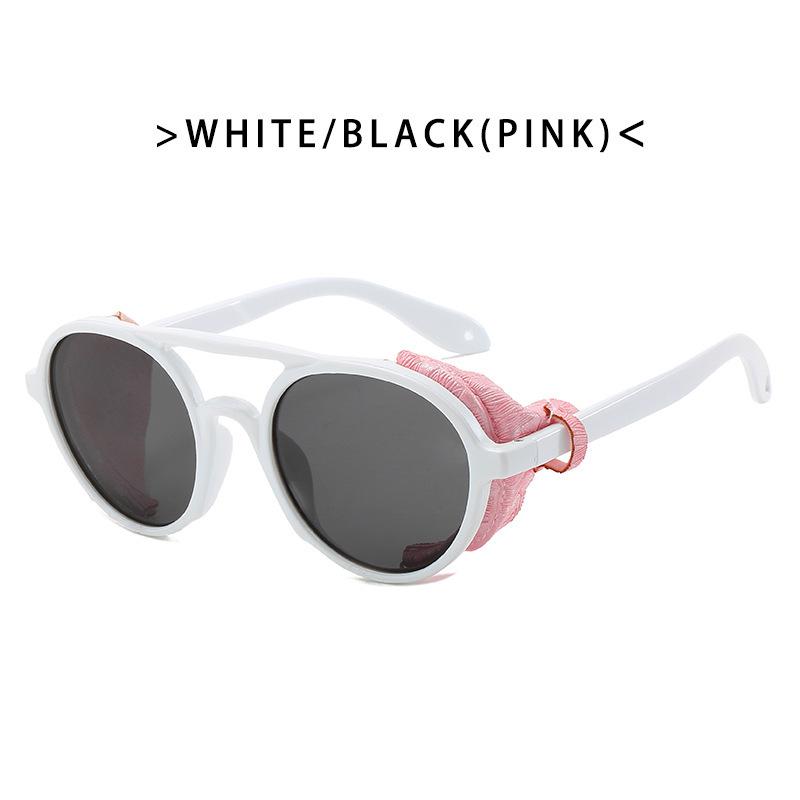 New Punk Small Frame Circle Form Sunglasses Women'S Brand Designer Fashion Sun Glasses Men'S Vintage Eyewear Uv400
