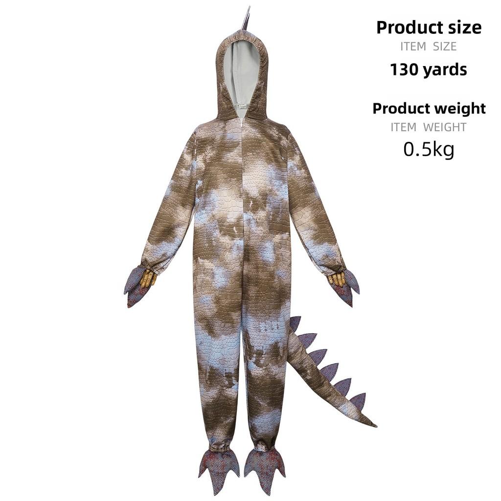 Dinosaur Costume Cosplay Top With Uniform Wool For Halloween Parties And Stage Performances