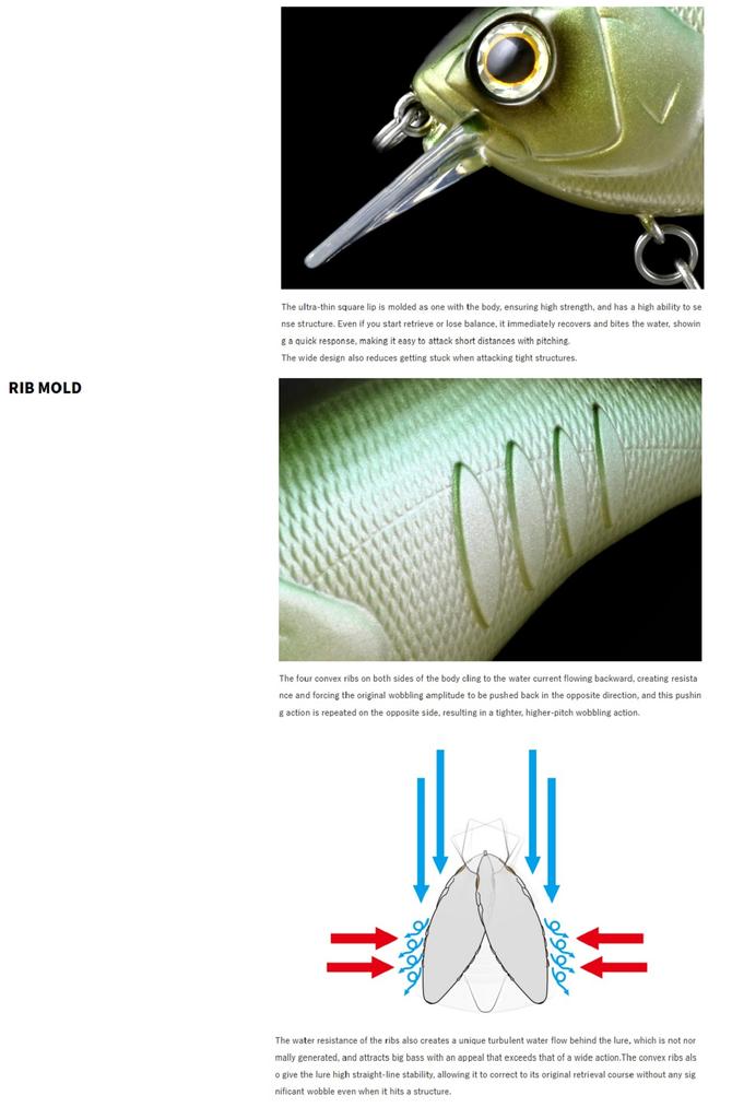 Deps Korrigan Magnum 450 66 mm 19 grams Floating Lure 15 (8150)