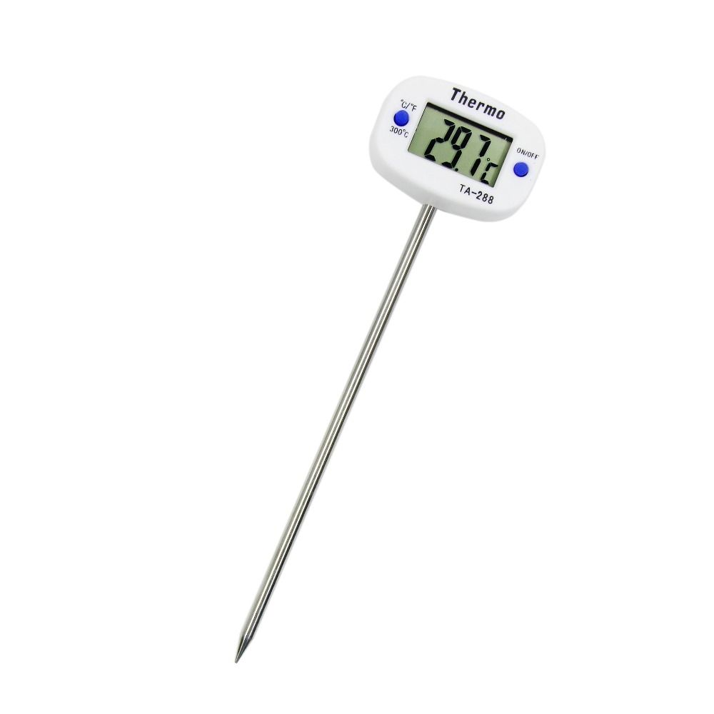 

Needle Type Meat Thermometers Digital Display Food Temperature Gauge BBQ Probe Thermometer Oil