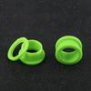 Mehrfarbiger Hypoallergener Acryl Ohrdehner: Trendiges 2mm-16mm Roller-Design für große Ohrläppchen
