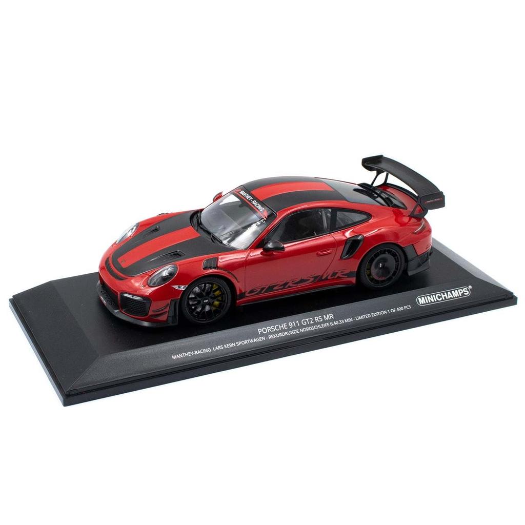 Minichamps Scale Porsche 911 GT2 RS MR 2018 Record 1/18 (Red) Nürburgring