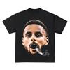 Basketball Star Steph Curry Print Cotton TShirt Sports Casual Fashion Short Sleeve Crew Neck High Quality Fashion  Unisex