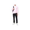 Polo Ralph Lauren Ss22 Vyšívané logo značky Kulatý výstřih Bavlna Dlouhý rukáv Pánský svetr Růžový 710744677048