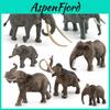 Animal Wild Pvc Elephant Model Action Figures Toy For Educational Gift Decor