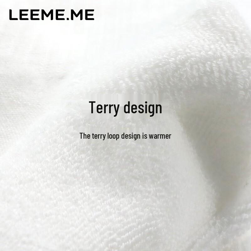 Men's Antibacterial Terry Mid-Calf Socks