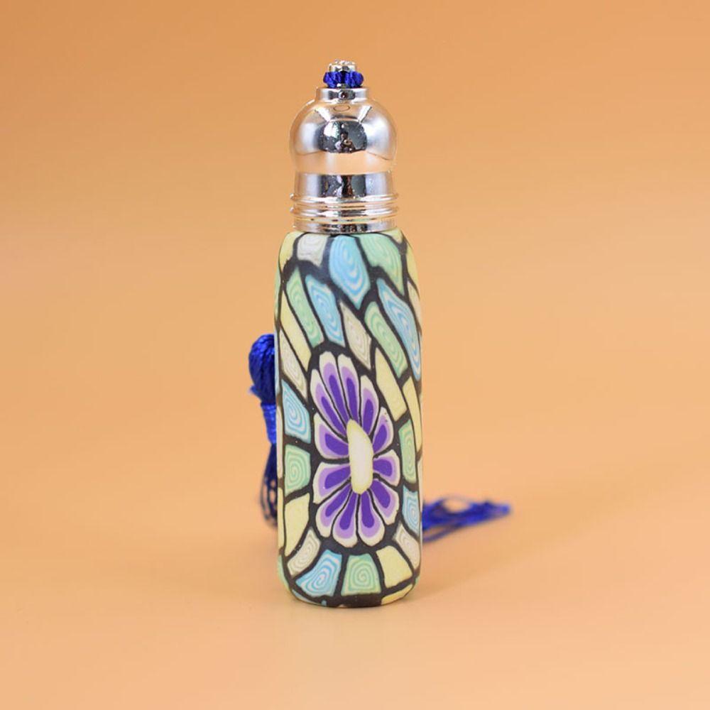 Clay Roller Bottle Empty Refillable Bottle Essential Oil Roller Bottles Glass Roll On Bottles Rollerball Bottle  Bottle