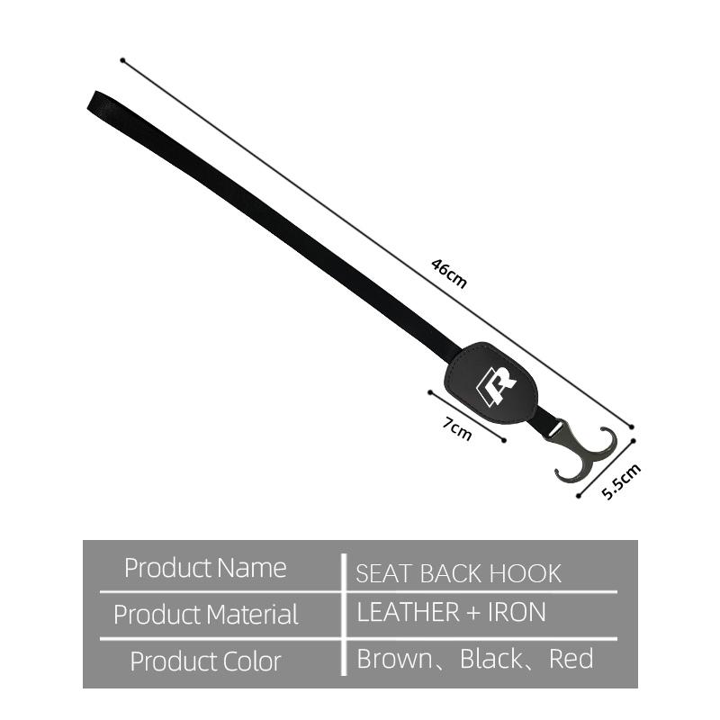 New 2026 Emblems For Volkswagen VW Car Back Rest Fixed Hook Handbag Hat Clothes Hanging Hooks Mk6 CC B5 B6 B7 Golf 4 5 6 7 Scirocco Sagit Zs1