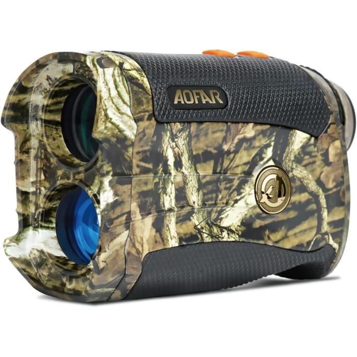 Télémètre de chasse - aofar - hx-1200t - 1200 mètres - camo - imperméable à l'eau