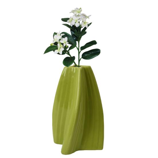 Nordic Flower Vase Decorative Modern Art Vase Shatterproof Flower Bottle for Flower Arrangement Living Room Home Decor