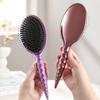 Boar Bristles Hair Brush with Ergonomic Handle Anti-static Scalp Massage Air Cushion Comb Men Women Portable Hair Styling Detangling Brush