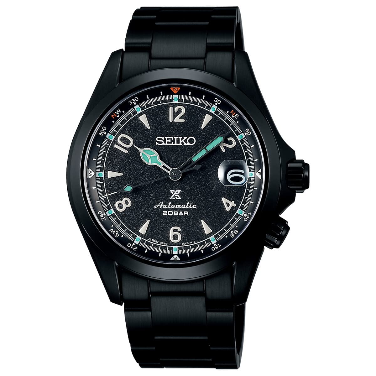 

PROSPEX SEIKO SBDC185 Alpinist Mechanical Automatic Core Shop The Black Series Limited Edition [SEIKO] Men s Watch, Exclusive,