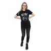 AC/DC Womens/Ladies We Salute You Cannon Cotton Boyfriend T-Shirt