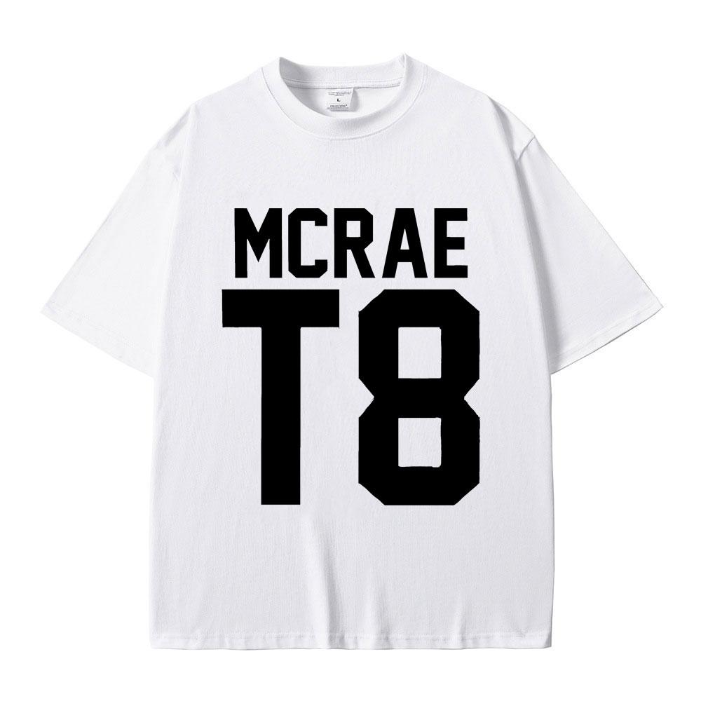 Singer Tate Mcrae T8 Graphic T Shirts Men Women Fashion Vintage Trend T-shirt Summer Male Casual Oversized Crewneck Short Sleeve