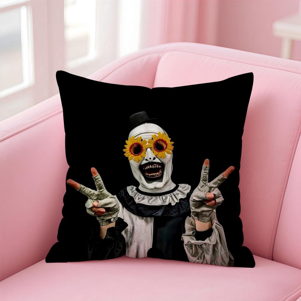 Terrifier Film coole Kissenhülle Bequeme Wendekissenhülle Ideal für Auto Sofa Schlafzimmer & Mehr