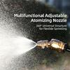 Ergonomic Brass Sprayed Nozzle With Adjustable Flows For Comfortable Gardening And Farming Horticulture Applications