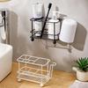 Toothbrush Holder For Bathroom - Stainless Steel Toothpaste Holder Stand, For Electric Toothbrush Stand Organizer Accessories