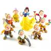 Snow White and the Seven Dwarfs 8-Piece Figure Set, 6-10 Cm, PVC, Multicolor Character Models