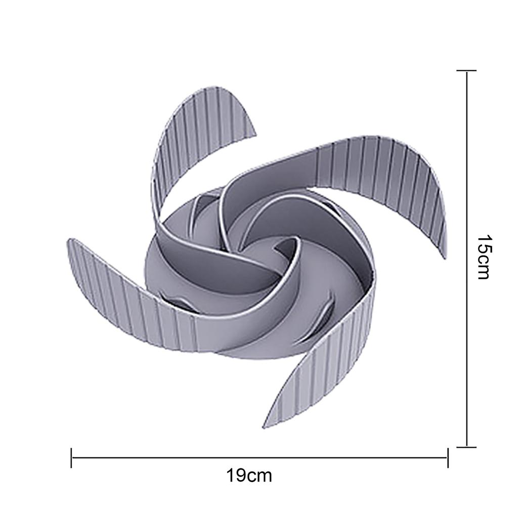 19 Suction Cups Slow Eating Bowl Insert Silicone Dog Slow Feeder Insert Cuttable Dog Food Bowls Feeder Insert Soft for Cats Dogs