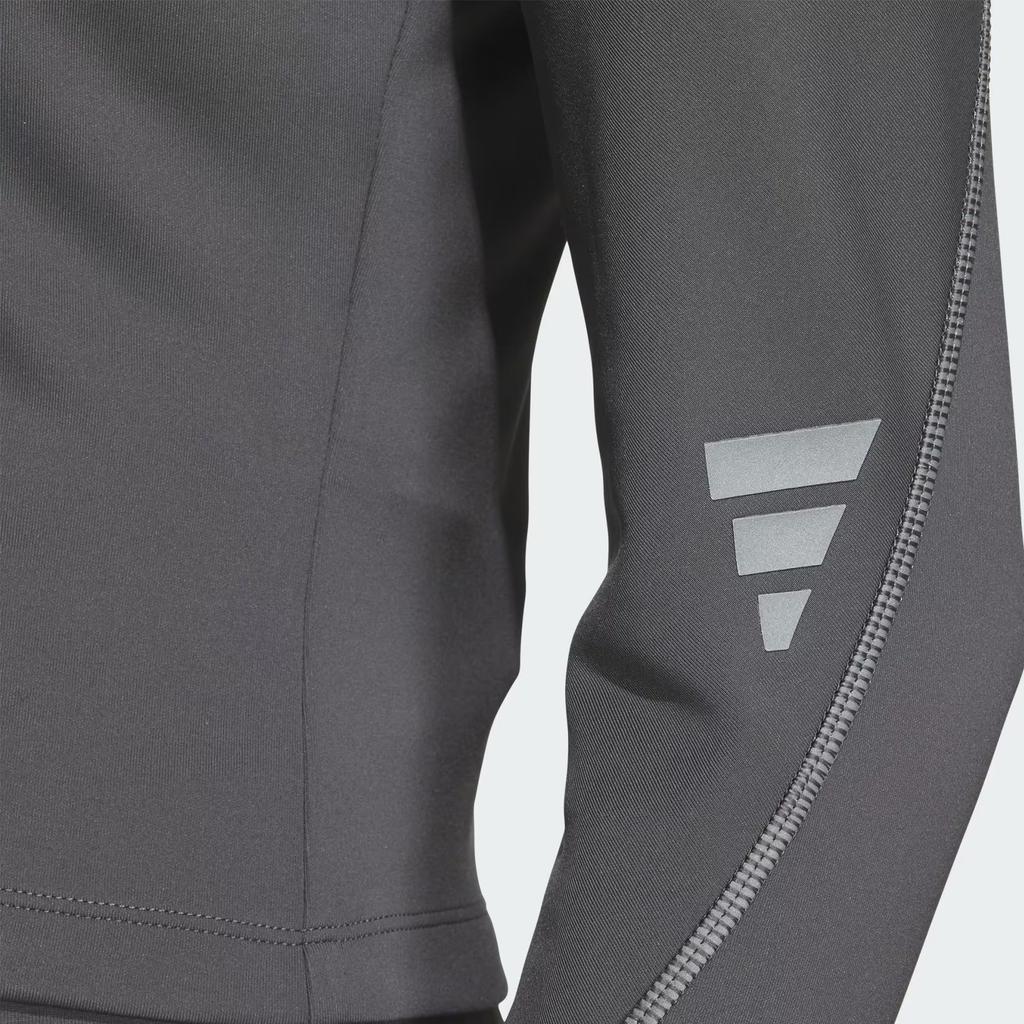 Adidas FW24 FUSTL W P SWT2 Fashion Sports Casual Comfortable Sweatshirt Women Sweatshirt Dark-Gray Yellow JM6214