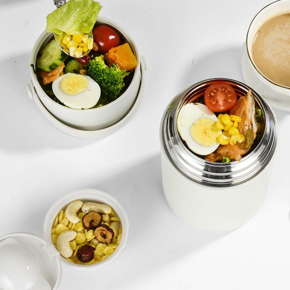 Gifts Stainless Steel Stewing Cup Leak-Proof Storage Portable Vacuum Insulated Container Large Capacity Food Jar