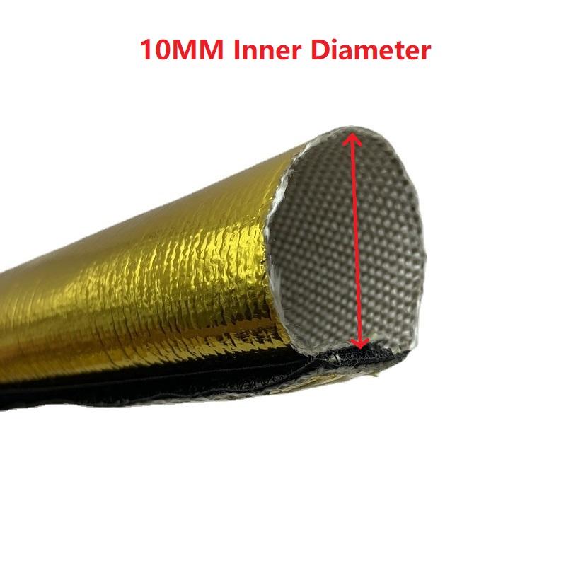 

1M Автомобильный Металлический Тепловой Экран Термостойкий Огнеупорный Рукав Изолированная Проволока Шланг Обмотка Ткацкий Станок Трубка Защитная Крышка Звукоизоляционные Подушки