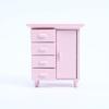 Dollhouse Cabinet Multiple Compartments Decoration Interesting Miniature Mini Drawer Model for Kids