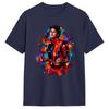 MMichael JJackson Thriller Vintage MJ Cotton T Shirt For Unisex Summer Vintage TShirts Harajuku Tee Shirt Big Size Pattern Tops
