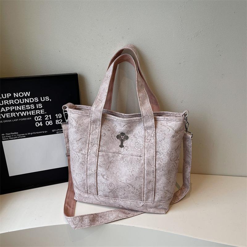 Student trend handbag large capacity tote bag leisure campus high value new women