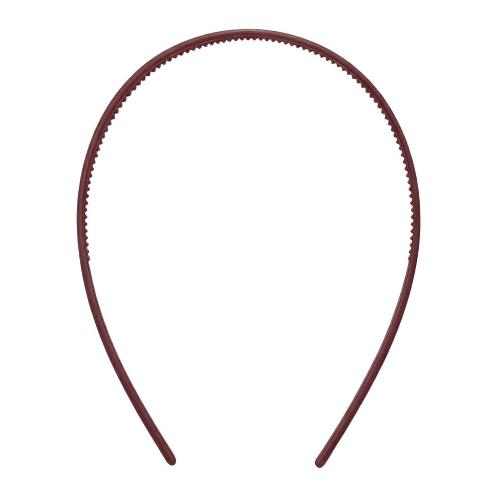 Hair Hoop Matte Headband Women Pure Color Simple Elegant Hairband Hair Accessory for Holiday Party Dating 0.5cm