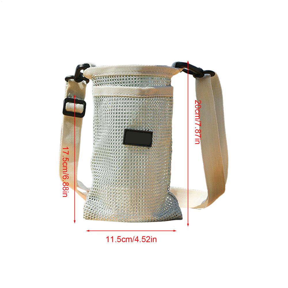 Water Bottle Bag Water Bottle Pouch With Strap Fashionable Sleeve With Adjustable Rope For Workout Shopping Road Trip Camping